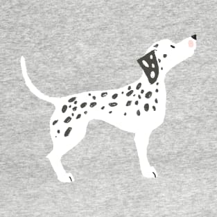 Dalmatian Dog Illustration T-Shirt